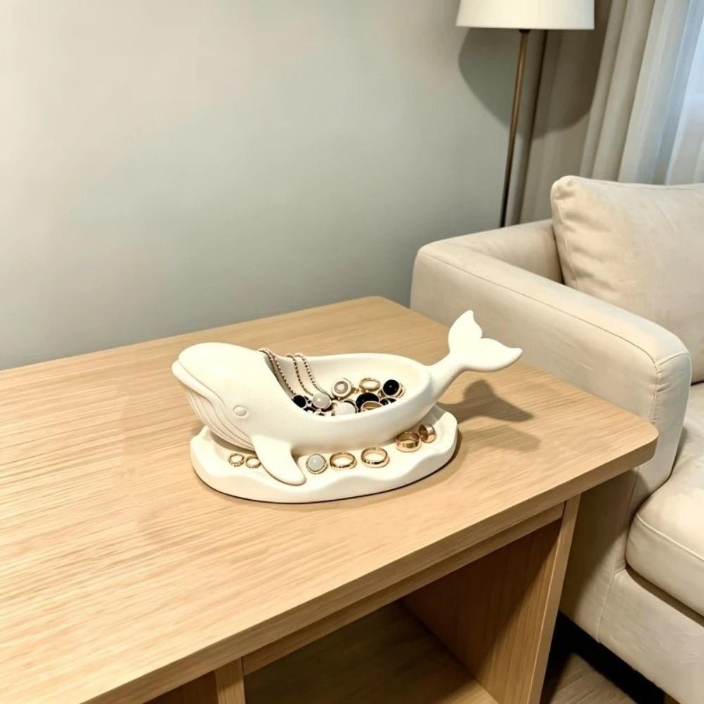 Organizer Desktop Storage Plate Home Decoration Jewelry Trays Art Statue Flowerpot Office