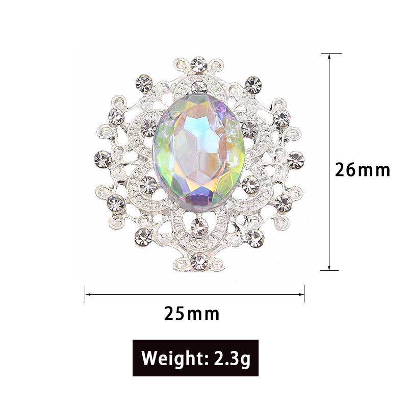 Подарочная коробка своими руками: Маленькая сплавная кнопка-застежка 25x26 мм, плоское дно, стразы и акриловые стразы, аксессуары для кнопок
