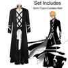 Anime Bleach Kurosaki Ichigo Cosplay Tensa Zangetsu Costumes Die Pa Soul Society Shinigami Kimono Set Mugetsu Uniform