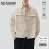 Mark Fairwhale Мужская повседневная рубашка с длинным рукавом
