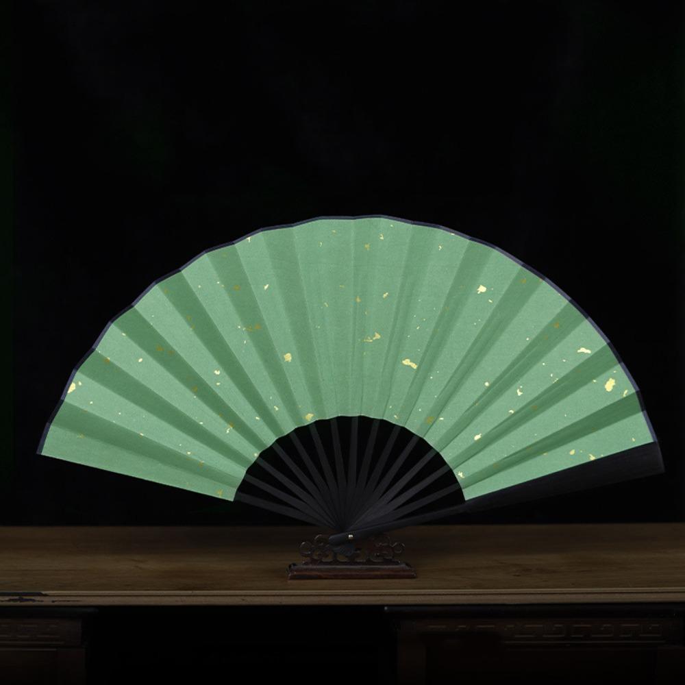 Handwritten Calligraphy Bamboo Folding Fan Antique Style Hand Fan Dance Fan Calligraphy Painting