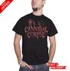 Футболка Cannibal Corpse Кислотная Кровь Скелет Логотип Группы Официальная Мужская, РЕПРИНТ !!! Футболка Unisex