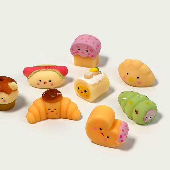 Мягкие игрушки Mochi Random Box Soft Stress Ball Bake Shop 30 штук, популярные игрушки в Корее