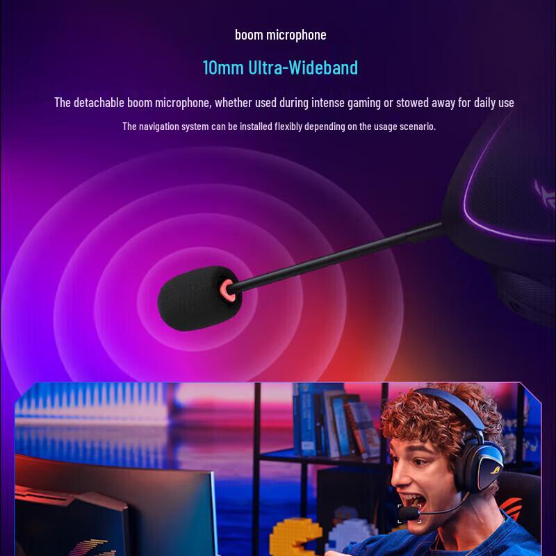 ROG Беспроводная игровая гарнитура Prism 2 с тремя режимами