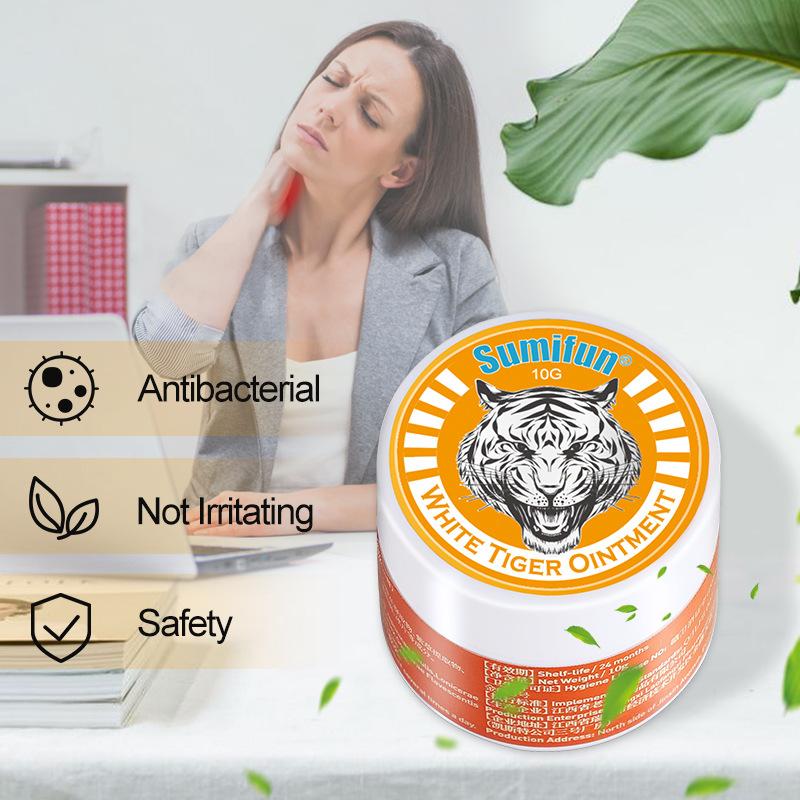 Sumifun 20 г пластырь для лечения травм и активации коллатералей белого тигра, пластырь для шейного отдела позвоночника, талии и ног
