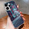 Чехлы Для OPPO Reno15 15F 15Pro Милая Девочка Сердце Любви Легкий Простота Мягкий Прозрачный Корпус Для Reno 15F 15 Pro Capa