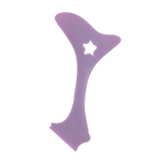 Multi-function Silicone Eyeliner Stencil Tool Reusable Beginner Eyeliner Drawing Assistant 2-In-1 Face Makeup Cream Application Tool