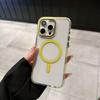 Подходит для Apple 17promaxN52 магнитный чехол для мобильного телефона iPhone16 двухцветный полностью закрывающий 17 air противоударный 15 новый