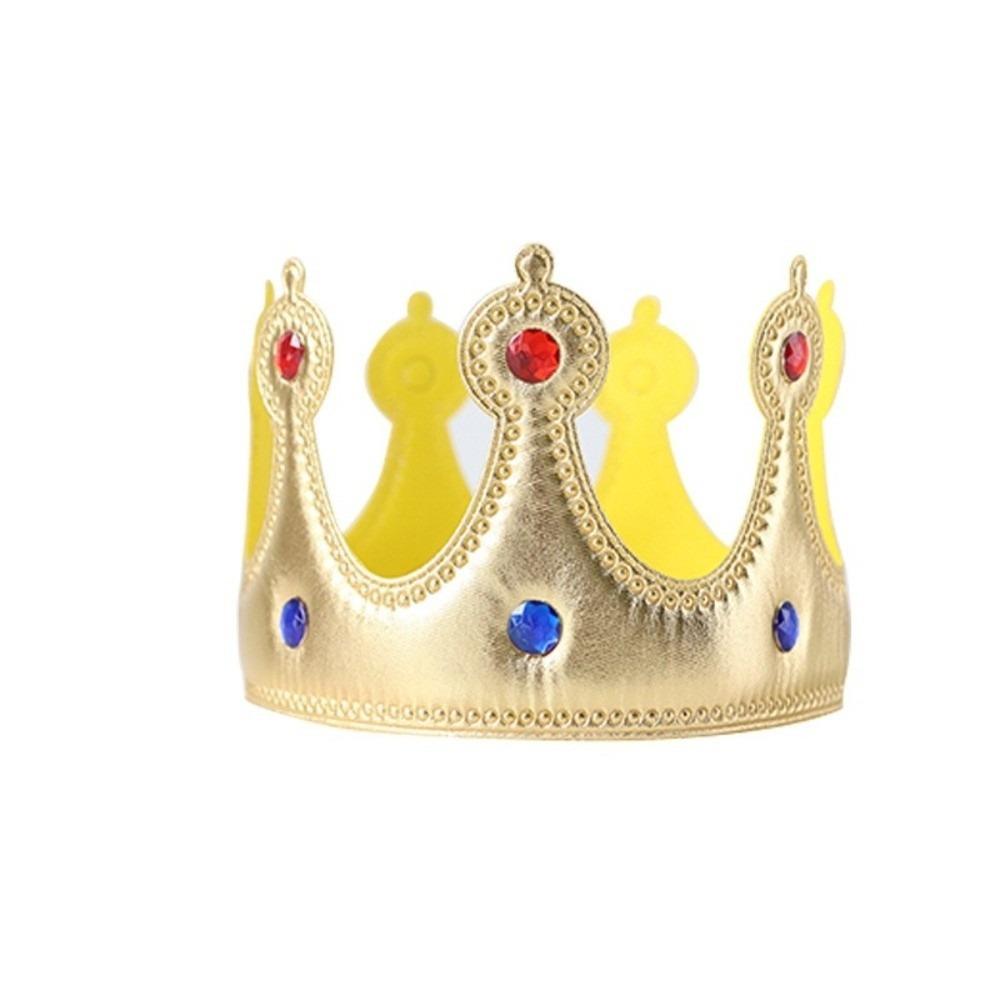 Dress Up Prince Crown Role-Playing Festival Headdress Novelty Cosplay King Headband Kids