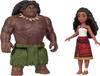 Mattel Disney Moana 2 Toys - Moana & Maui Ocean Adventure 2-Pack with 2 Small Dolls & Hook Accessories - Inspired by the Movie