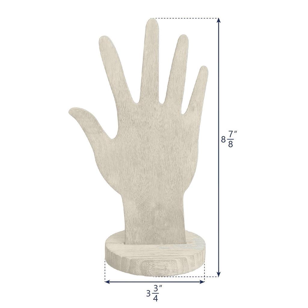 Деревянный держатель для ювелирных изделий в форме руки, держатель для браслета и кольца, деревянный держатель для дисплея для ювелирных изделий в виде руки