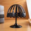 Hat Rack Stand for Hats Wigs Exhibition Multiple Sizes with Lace Edge Bucket Hat Fisherman Hat Display Holder Hat Organizer for Home Stores