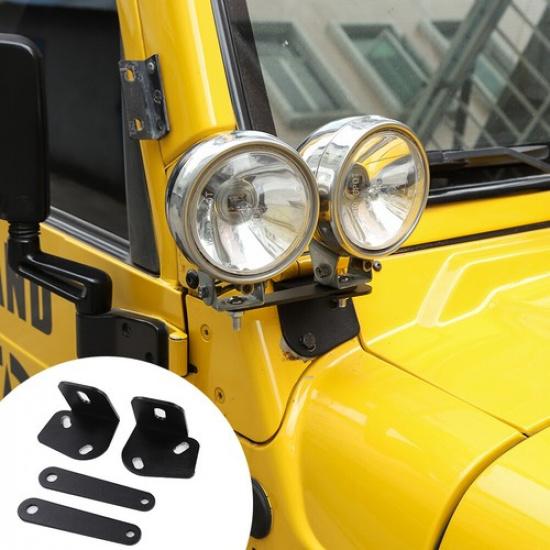 Комплект креплений для установки лампы на стойку A автомобиля для Jeep Wrangler TJ 1997-06