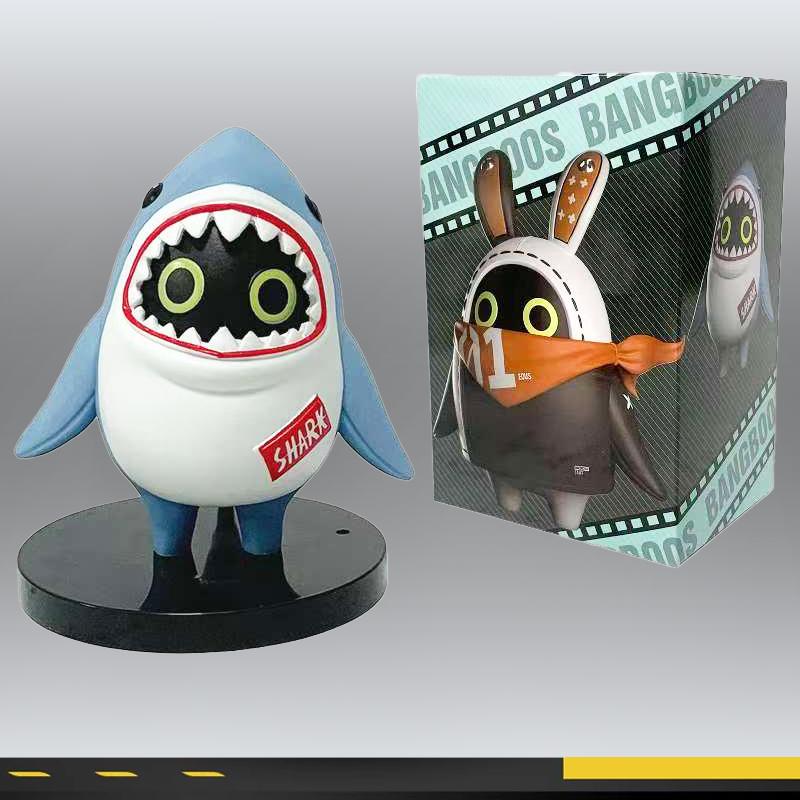 Новая фигурка Zenless Zone Zero Bangboo EOUS Sharkboo Amillion Милые мультяшные аксессуары ПВХ Мягкая резина 3D фигурка Украшение Подарки