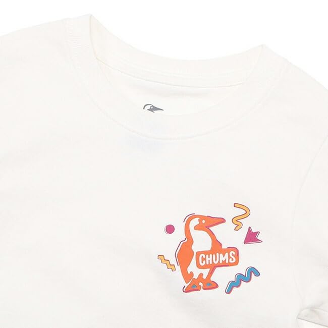 Футболка детская Retro Disco Time Brushed Boys Greige [Chums] с длинным рукавом