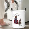 And Tiny Tim Who Did NOT Die Muppet Christmas Carol Foldable Laundry Baskets Dirty Clothes Toys Storage Basket Large