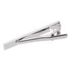 Authentic BLACK LABEL CRESTBRIDGE Crestbridge Check Tie Bar with Shopping Tie Bag, Clip, 51V-03-083 (Silver)