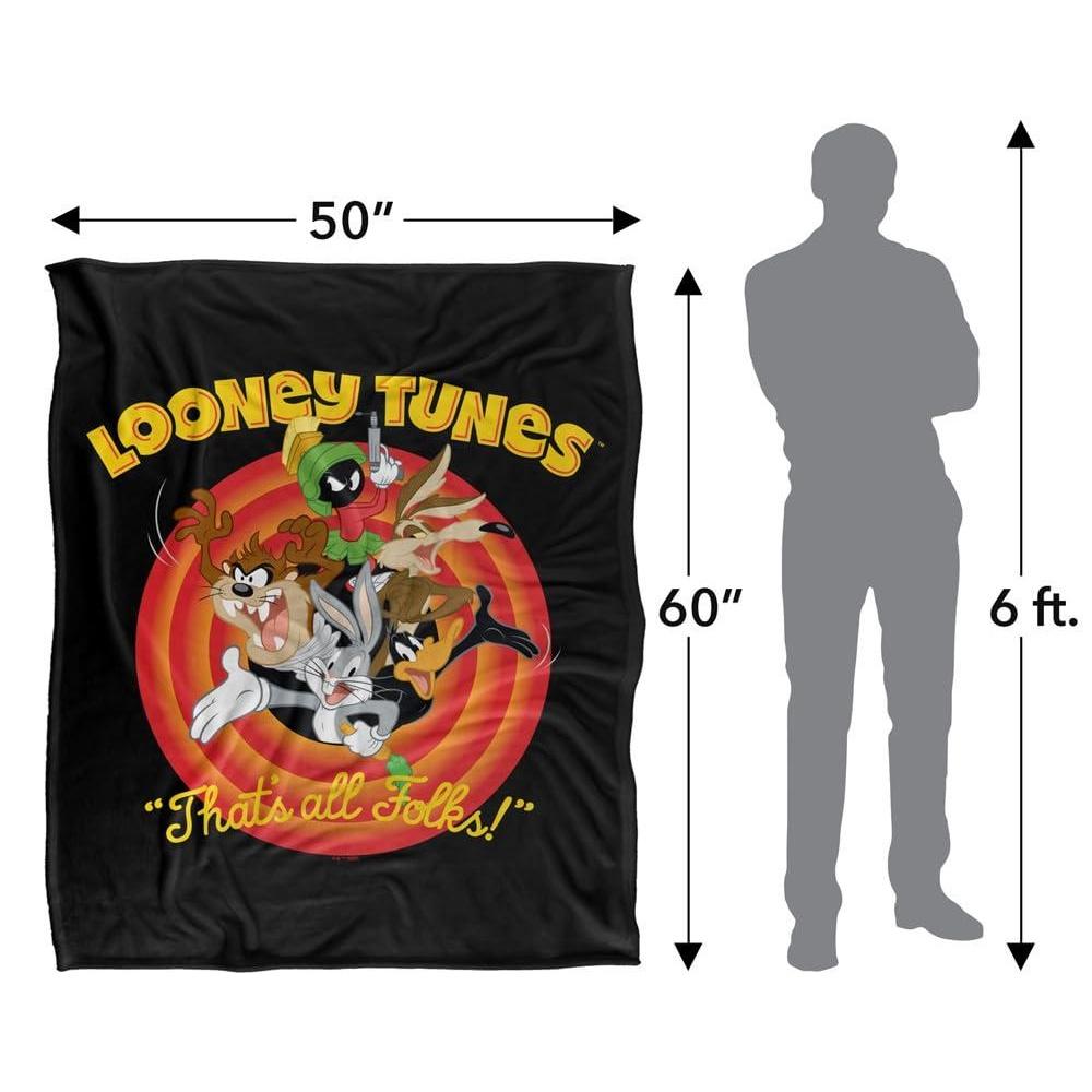Looney Tunes That´s All Folks Group Blanket