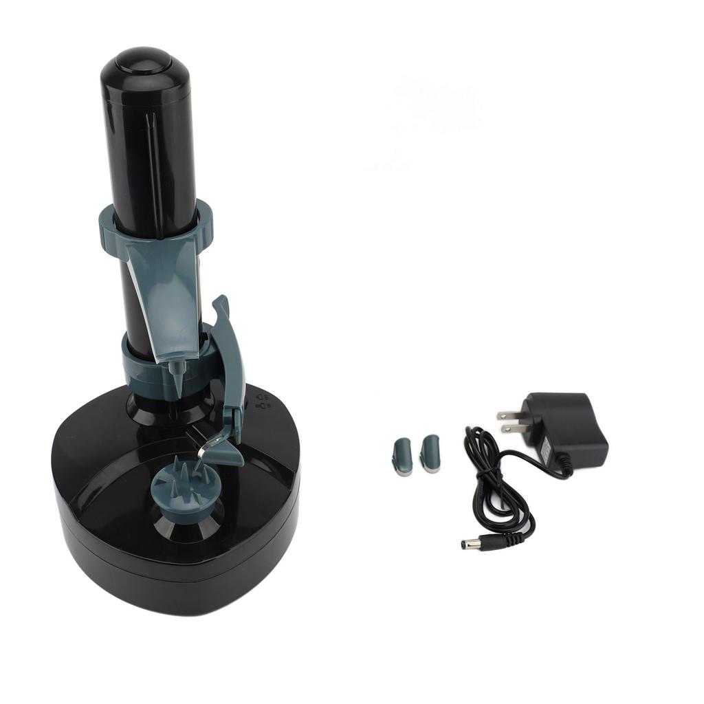 Электрическая овощечистка с 3 головками Автоматический электрический инструмент для чистки фруктов из нержавеющей стали для картофеля