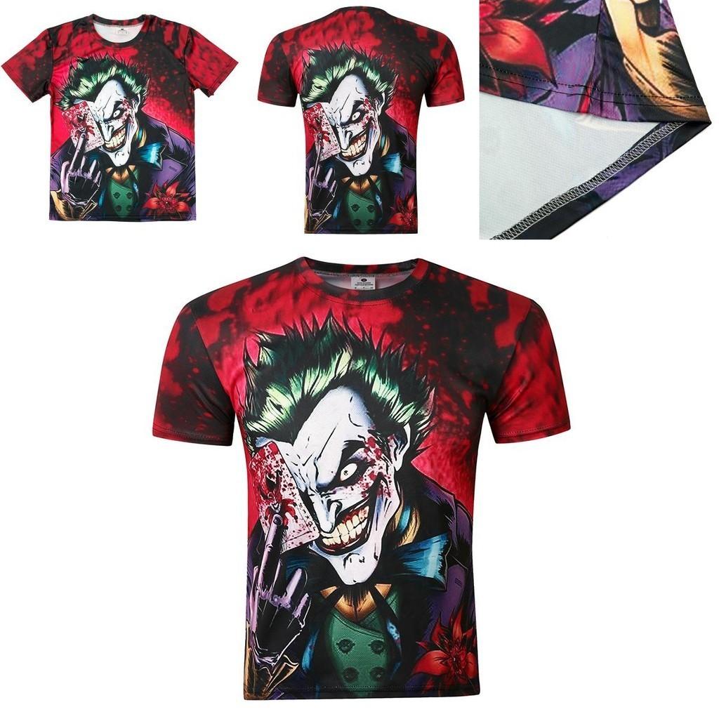 The Dark Knight Joker Batman 3d Printed Tee Soft Breathable And Easy To Clean