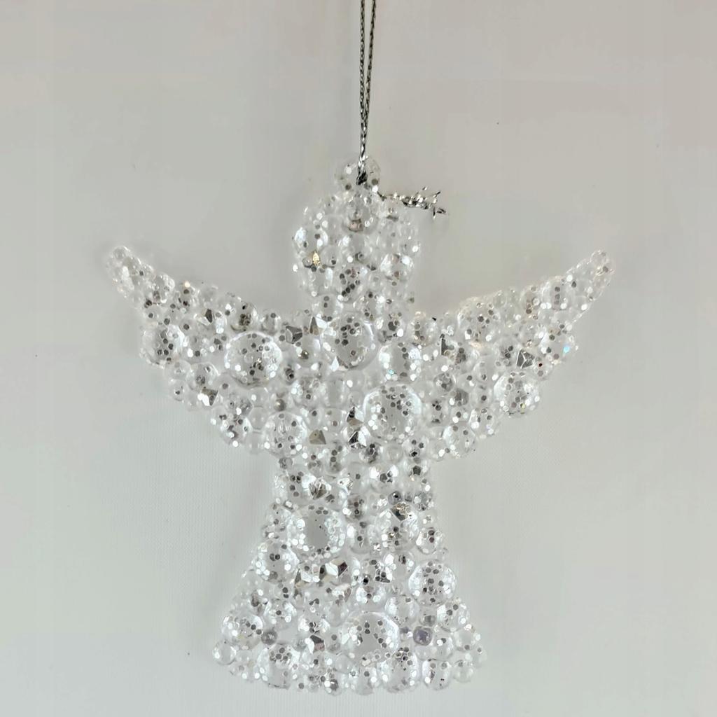 Acrylic Angel Pendant - 2 pcs