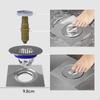 Type Floor Drain Odor Resistant Core Shower Metal Portable Easy To Clean Popup Strainer Foot