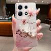Чехол для телефона Infinix Note 30 VIP X6710 Прозрачный силиконовый мягкий чехол для Infinix Note 30 VIP Модные чехлы с цветами Note30 VIP Coque