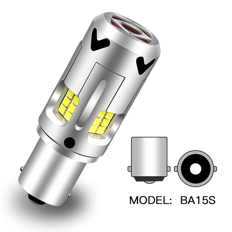 2 шт. 2835 24-SMD 1156 Лампы P21W BA15S Белые Светодиодные Автомобильные Задние Фонари Заднего Хода Для BMW 3-Серии E46 E90 F30 F80 E34 E46 F34 E91 F31