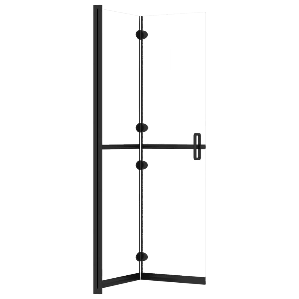 Vidaxl Składana Ścianka Prysznicowa, Przezroczyste Szkło, 70X190 Cm