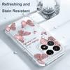Retro Butterfly Transparent Phone Case For Xiaomi 15 15T 14 14T POCO M7 X7 F7 M6 X6 Pro Ultra 4G 5G Soft TPU Cover