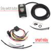 Для BMW R1200GS R1250GS / ADV F750GS F850GS R 1200 GS Светодиодные противотуманные фары Жгут проводов Переключатель Вкл./Выкл. Используйте умное реле
