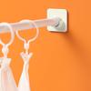 4Pcs Shower Rod Holder with Strong Adhesive Waterproof Strong Load-bearing Easy To Install No Drilling Shower Curtain Rod Holder