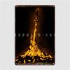 Dark Souls Bonfire Metal Plaque Poster Club Bar Cinema Living Room Personalized Plaques Tin Sign Posters