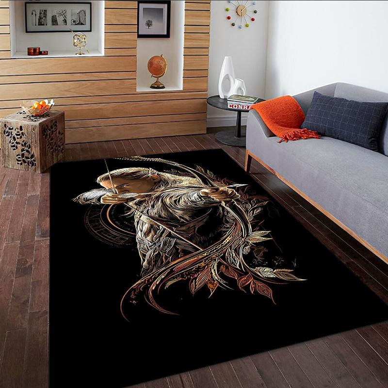 Journey Through Middle-earth Carpet, Kitchen Rugs, Yoga Mat, Non-Slip Mats, Rug for Bathroom, Living Room bedroom, Camping Rugs Christmas Gift