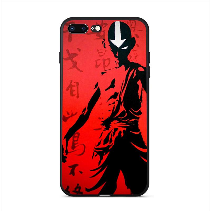 Anime Avatar The Last Airbender Phone Case For Iphone XS 11 12 Mini 13 Pro Max Mobile Shell 6S 7 8 Plus 5 XR 10 SE X Hard Cover