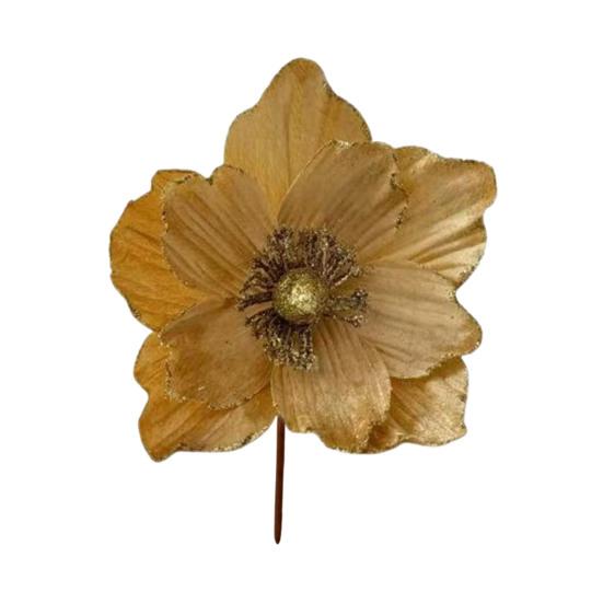 Блестящий искусственный цветок Рождественское украшение DIY Рождественская елка Венок Украшения Искусственный цветок пуансеттии для Рождества Нового года Свадебной вечеринки Праздника