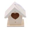 Wooden Bird House Nest Bird Supplies Wooden Birdhouse Outdoor Nesting Box