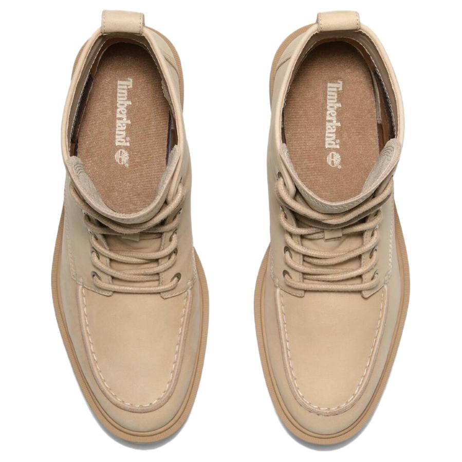 Timberland Водонепроницаемые нескользящие удобные универсальные короткие ботинки Brimfield женские ботинки светло-бежевого цвета A2AJB-EN7