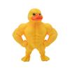 Originality Ornament Desktop Muscular Little Yellow Duck Stress Toy Relieving