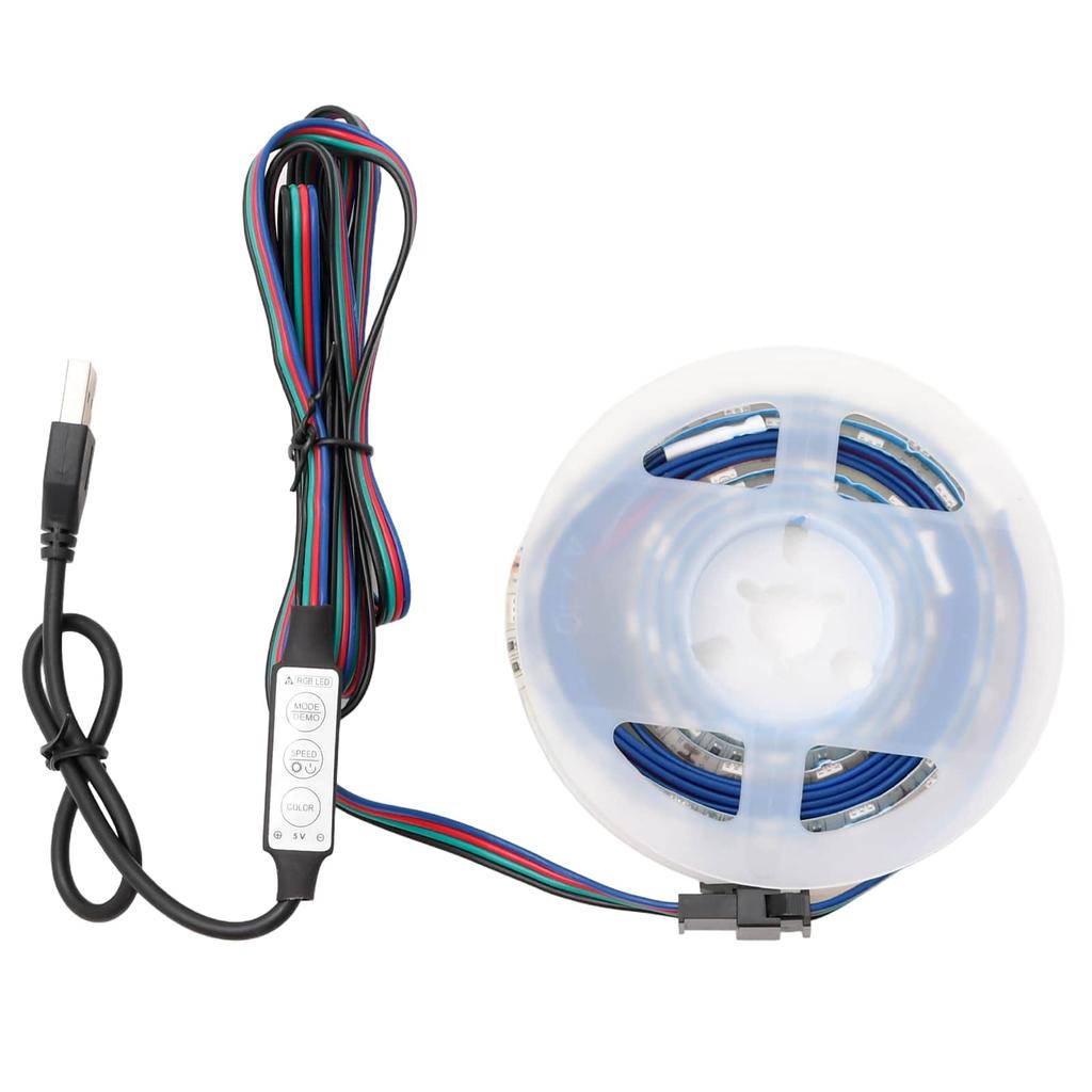 LED Strip with LED Light Bars Black 180 cm SMD5050