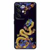 3D чехол-дракон для OPPO Realme C85 4G 15X 5G Рельефный чехол-бампер Силиконовый мягкий чехол для телефона C 85 15 X Тисненые цветы Funda