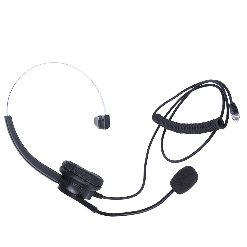VH500‑RJ9 Telephone Headset Adjustable Headphone with Noise Cancelling Microphone