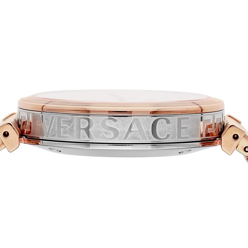 Watch Twist Silver Dial Stainless Steel Sapphire Glass Quartz 36MM Swiss Watch VELS00719 Gold [Versace] V-TWIST Women's [Item]