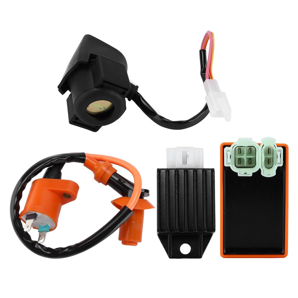 6-контактный модуль CDI, катушка зажигания, 4-контактный выпрямитель, стартовое реле, соленоид для 4-тактных 50cc 70cc 90cc 110cc 125cc квадроциклов