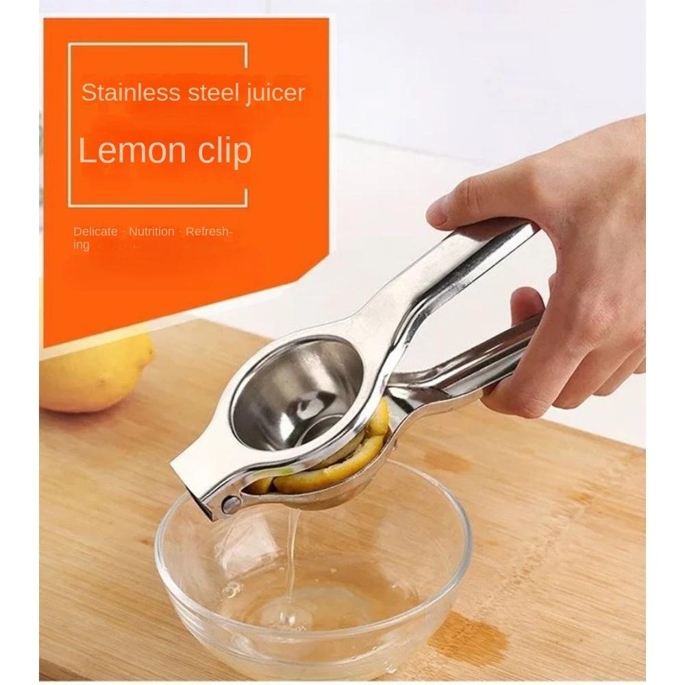 Новый ручной зажим для лимона из нержавеющей стали, бытовая большая соковыжималка, многофункциональная коммерческая соковыжималка для лимона