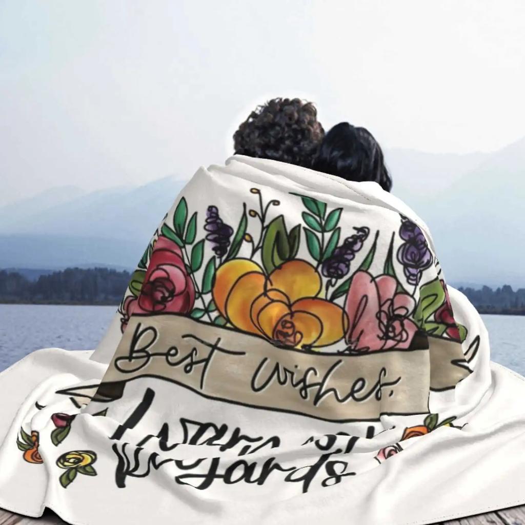 Best Wishes , Warmest Regards New Arrival Fashion Leisure Warm Flannel Blanket Best Wishes Warmest Regards Comedy Tv Show