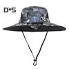 Солнцезащитная шляпа с двумя вентиляторами на солнечных батареях, широкополая шляпа для рыбалки на открытом воздухе с зарядкой через USB, дышащая сетчатая шляпа для рыбалки