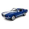 (Blue) - Scale 1/38 1967 Ford Shelby Mustang GT-500 Diecast Car Blue