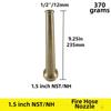 Industrial Brass Hose Nozzle 1-1/2 Inch NST For Fire Fighting Equipment Sprinkler Head Water Flow Control Garden Watering Fittin