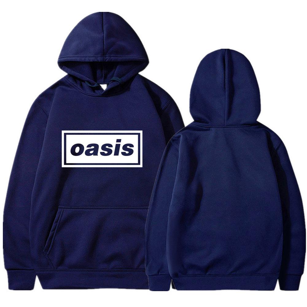 Oasis Men's Hooded Sweatshirt (Retro Style)